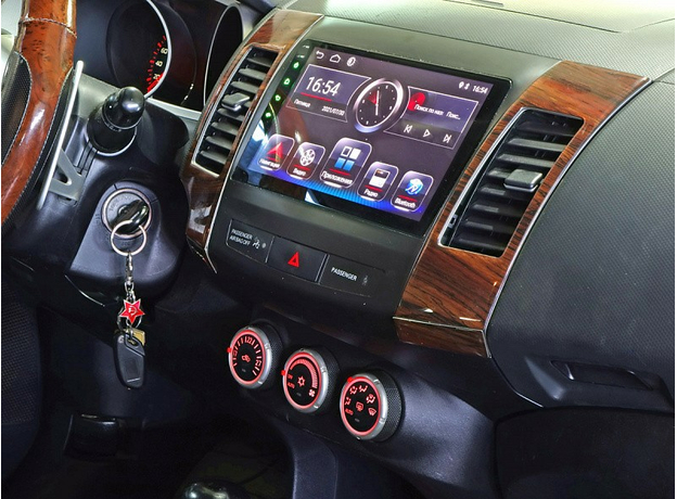 Рамка для MITSUBISHI Outlander XL, CITROEN C-Crosser, PEUGEOT 4007, 9" Incar RMS-FC457