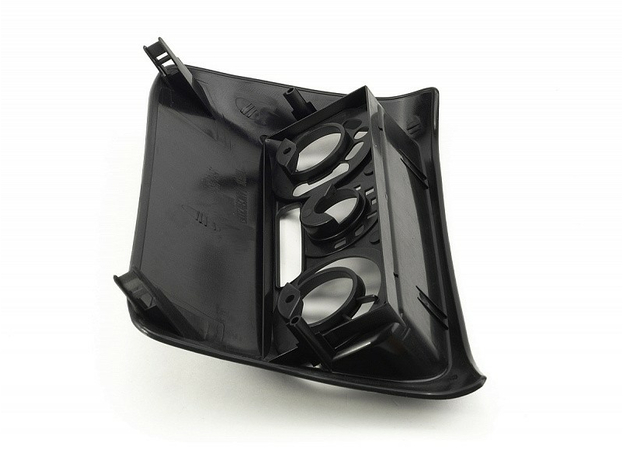 Рамка для MITSUBISHI Lancer 9 2003-2007 с переносом управления кондиционером, 9" Incar RMS-FC461