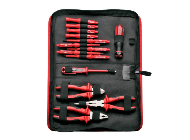 Набор диэлектрического инструмента (15 предметов) до 1000В НИИ-08 КВТ 61952