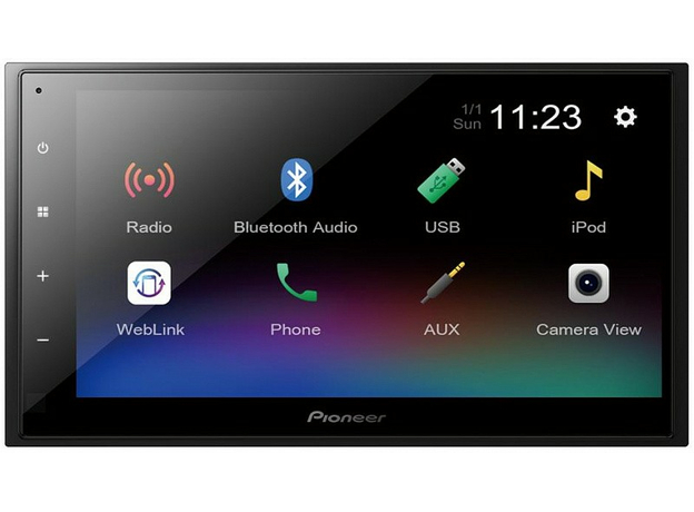 2DIN USB-магнитола Pioneer DMH-A345BT