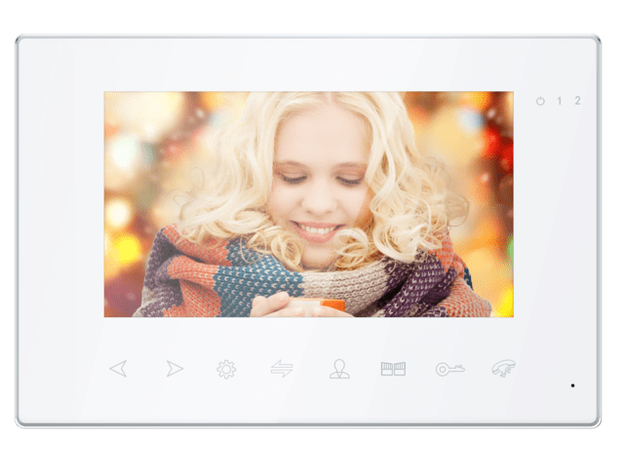 AHD домофон SatVision SVM-718AMD (White) AHD домофон SatVision SVM-718AMD (White)