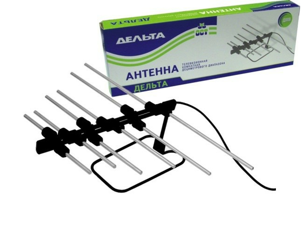 Антенна комнатная Дельта ДМВ пассивная без б/п