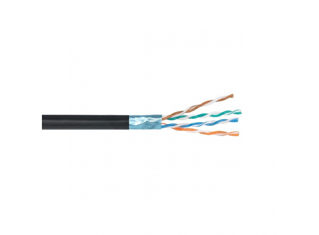 Кабель DIVISAT FTP 4PR 24AWG Сu CAT 5e. OUTDOOR (0.52) 305м