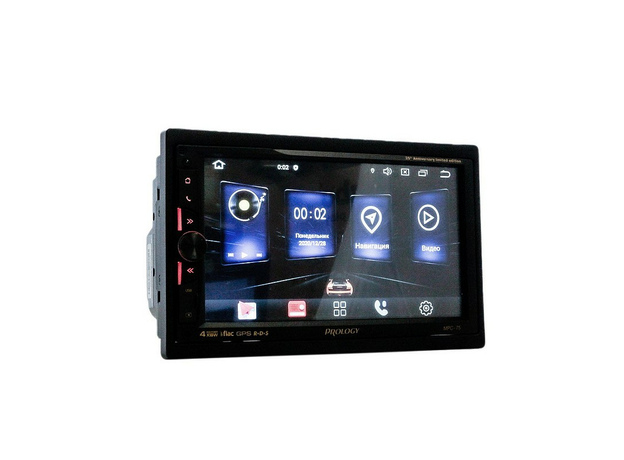 2DIN USB-магнитола Prology MPC-75 на Android 9 с навигацией 2DIN USB-магнитола Prology MPC-75 на Android 9 с навигацией