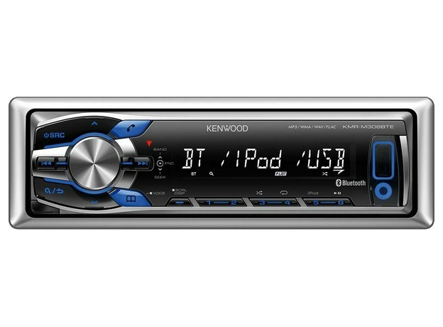 USB-магнитола Kenwood KMR-M308BTE (морская)