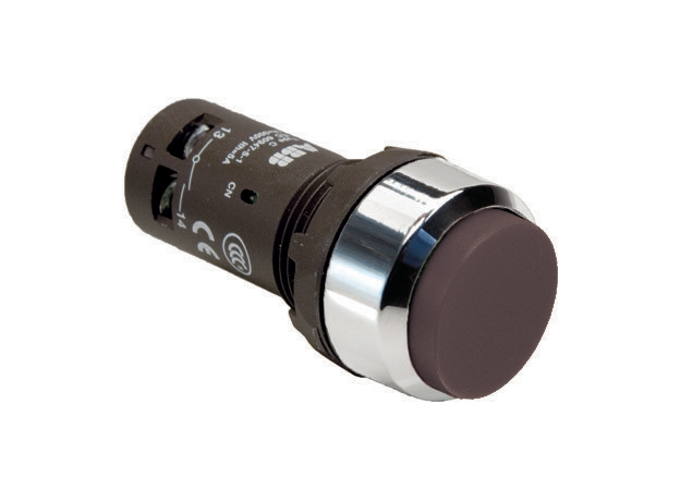 Кнопка управления CP3-30B-11 черная без фиксации 1HЗ1НО 1SFA619102R3076 ABB