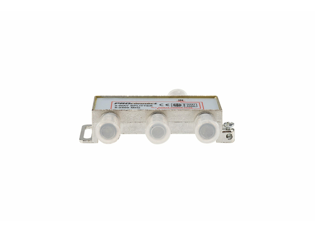 Делитель ТВ х 3 под F разъём 5-2500 МГц "СПУТНИК" PROconnect