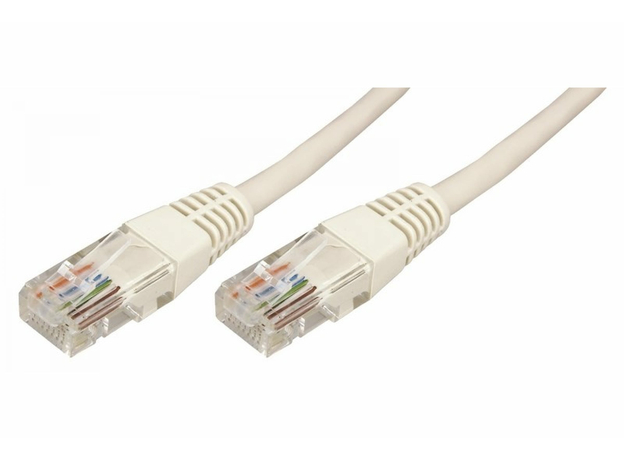 Пaтч-корд U/UTP, категория 5e, RJ45-RJ45, неэкранированный, PVC серый, 20м Rexant