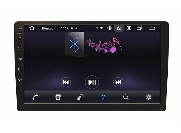 2DIN USB-магнитола Prology MPC-90 на Android 9 с навигацией, 9"