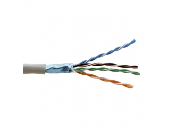 Кабель DIVISAT FTP 4PR 24AWG Cu CAT 5e. PVC (0.52) 305м