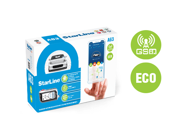 Автосигнализация StarLine A63 V2 GSM ECO