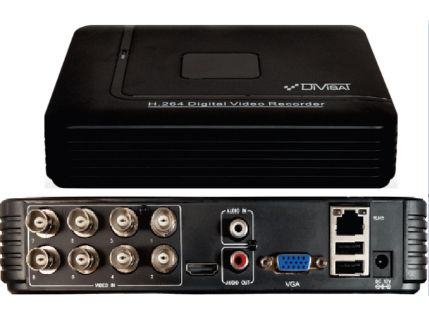 АНD видеорегистратор Divisat DVR-8512P LV