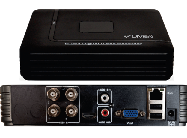 АНD видеорегистратор Divisat DVR-4512P LV