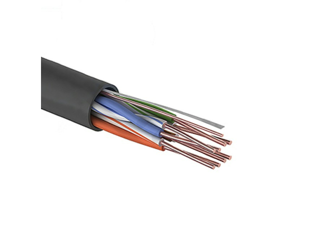 Кабель PROconnect UTP 4PR 24AWG, CCA, CAT5e, PE, бухта 305 м, черный OUTDOOR