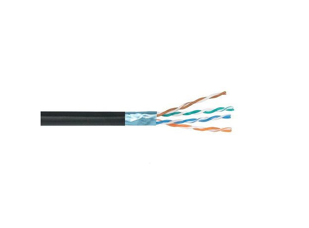 Кабель DIVISAT FTP 4PR 24AWG Cu CAT 5e, OUTDOOR (0.46) 305м