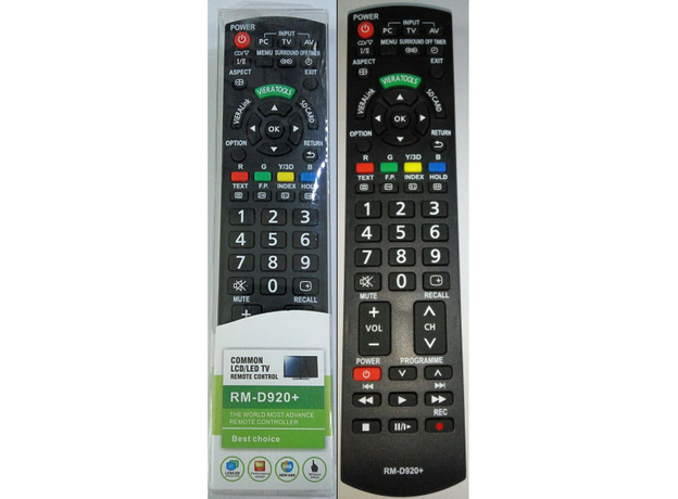 Пульт Panasonic RM-D920+ 3D LED TV универсальный, Huayu