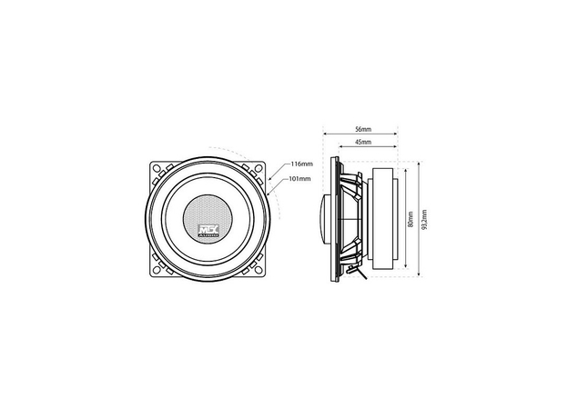 Колонки MTX TX440C
