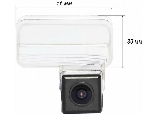 Камера заднего вида для Toyota Avensis III (2008-2018), Camry V50 2012-2018 (SWAT VDC-036)