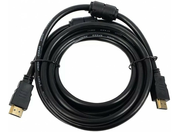 HDMI Кабель 1,5м, gold с фильтрами PEbag PROconnect