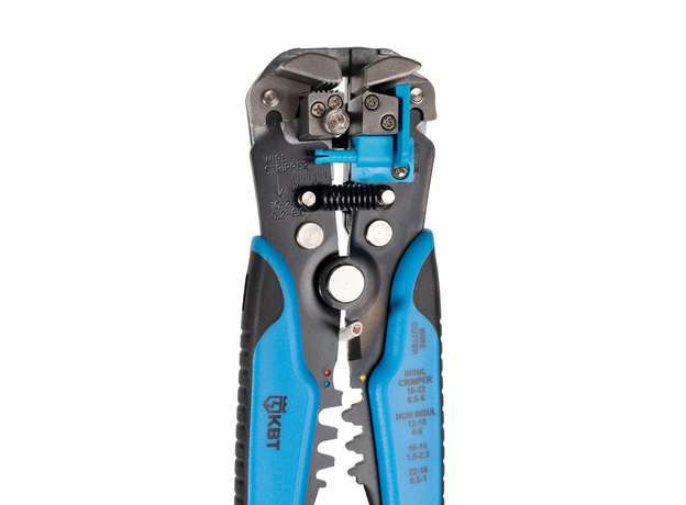 Инструмент для снятия изоляции (0.05-10 мм2) и обжима наконечников (0.5-6 мм2) WS-04А КВТ 61668