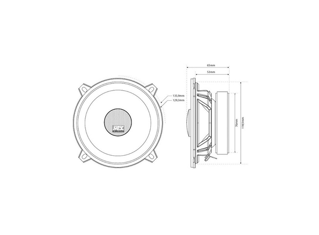 Колонки MTX TX450C