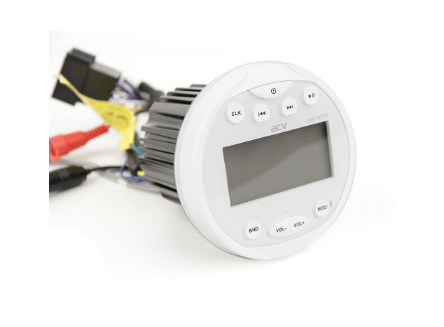 USB-магнитола ACV AMR-801RW морская круглая