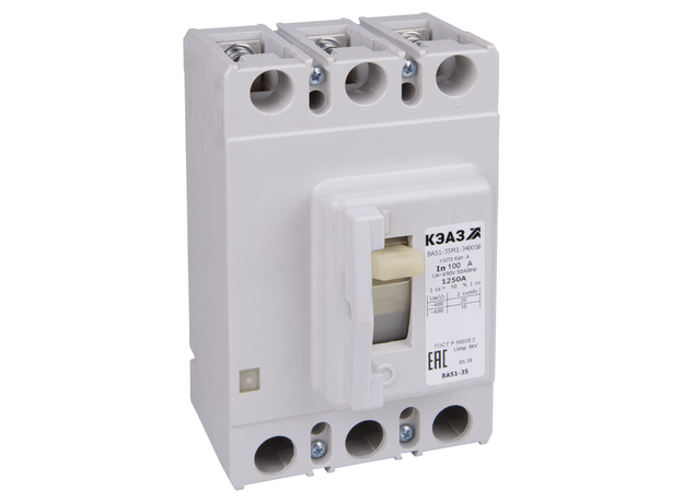 Выключатель автоматический 63А ВА51-35М1-340016-63А-500-690AC-УХЛ3 223080 КЭАЗ