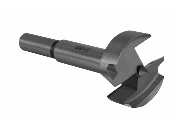 Сверло петельное Форстнера 35 мм, HCS, (1шт), блистер ПРАКТИКА 036-834