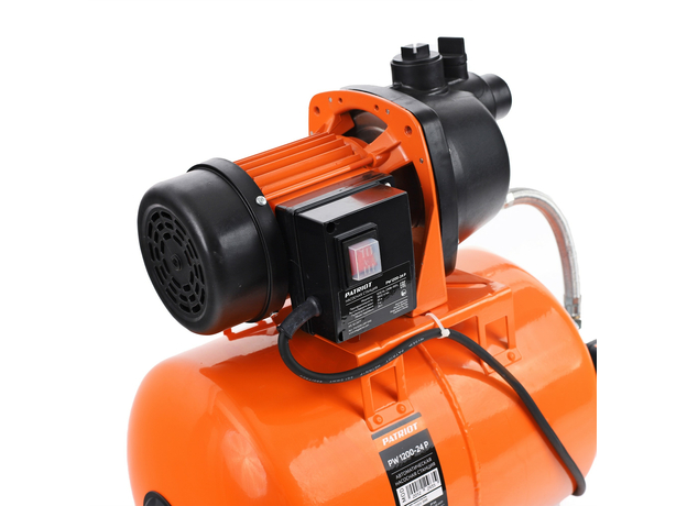 Насосная станция PATRIOT PW 1200-24 P, пластик, 24 л, 1200 вт.