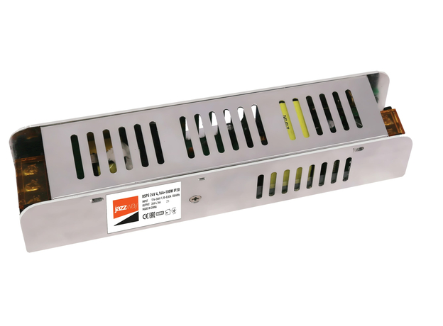 Драйвер BSPS 24V 4,16A=100W IP20 блок питания для светод. лент .5015555 Jazzway