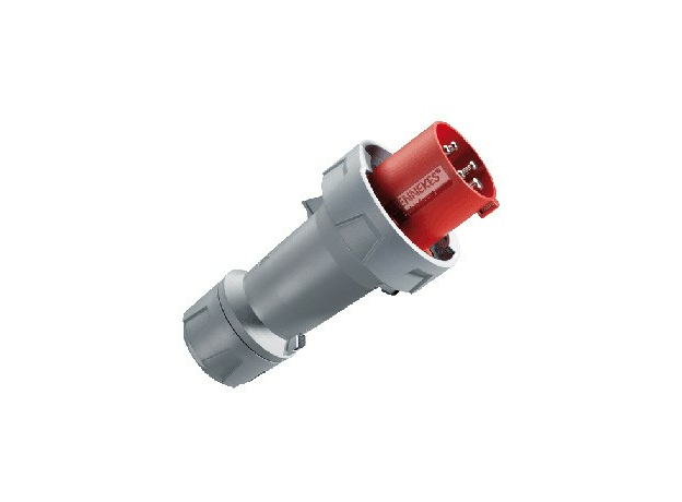 Вилка кабельная силовая 125/400/5 POWER TOP 3381 IP67 Mennekes