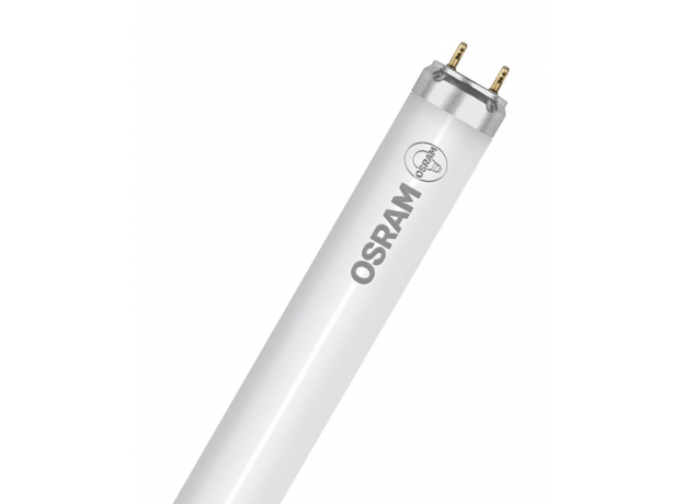 Лампа светодиодная 18 Вт G13 LED Т8 6500К 1600Лм ST8B-1.2M 18W/865 230V трубка 1200мм RU OSRAM 4058075377561