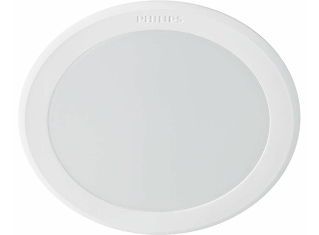 Светильник светодиодный встраиваемый ДВО LED даунлайт 17Вт 4000K 1300Лм IP20 круг белый 59466 MESON 150 17W40K WH recessed LED Philips