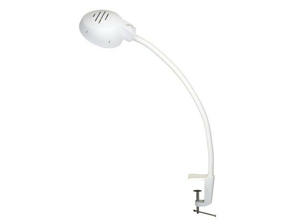 Светильник настольный светодиодный "Веста С16" на струбцине, 7Вт, гибкая стойка 450мм,IP20,белый, "Трансвит"