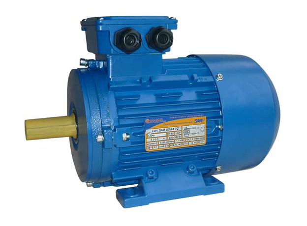 Электродвигатель АИР асинхронный 80 В4 1,5/1500 исп.2081 (5АИ, ЭМШ) Элком