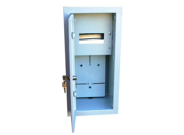 Щит ЩРУ-1в-12зо замок, окно, ниша 540х180х165 (ВхШхГ) Элма