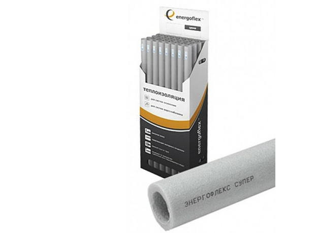 Теплоизоляция для труб 28/13 мм 2м Super Protect Energoflex EFXT028132SU