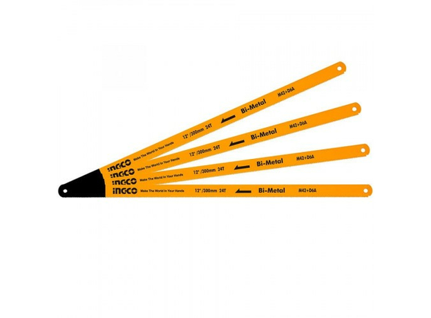 Полотно по металлу 300мм 24т "Биметалл M42+D6A INGCO INDUSTRIAL HSBB12246