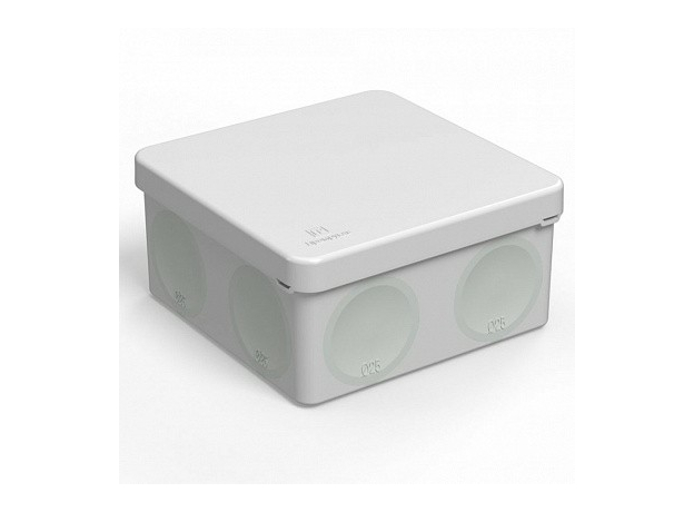 Коробка расп О/У 60-0300 безгалогенная (HF) 100х100х50 (66шт/кор) (60-0300)