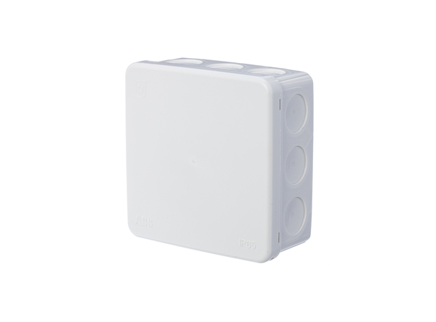 Коробка распределительная открытой установки 104х104мм, квадратная IP65 белая AP10 2TKA140002G1 ABB Коробка распределительная открытой установки 104х104мм, квадратная IP65 белая AP10 2TKA140002G1 ABB