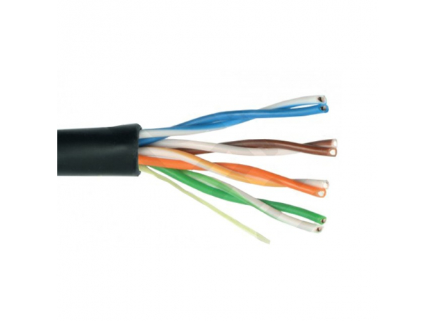 Кабель PLEXUS UTP 4PR 24AWG Cu CAT 5e, OUTDOOR (0.48) 305м