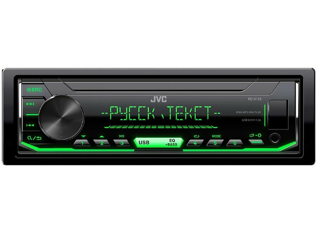 USB-магнитола JVC KD-X153