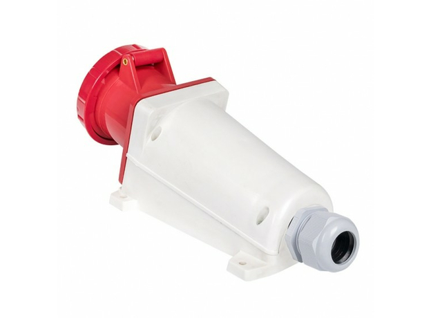 Розетка кабельная силовая стационарная наружная 145 3Р+РЕ+N 125А 380В IP67 (ps-145-125-380) EKF