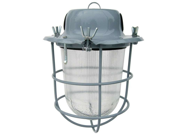 Светильник Элетех НСП 09-200-002 "Транзит" IP51 корпус с решеткой серый