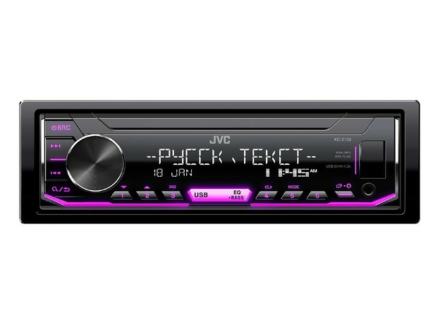USB-магнитола JVC KD-X155