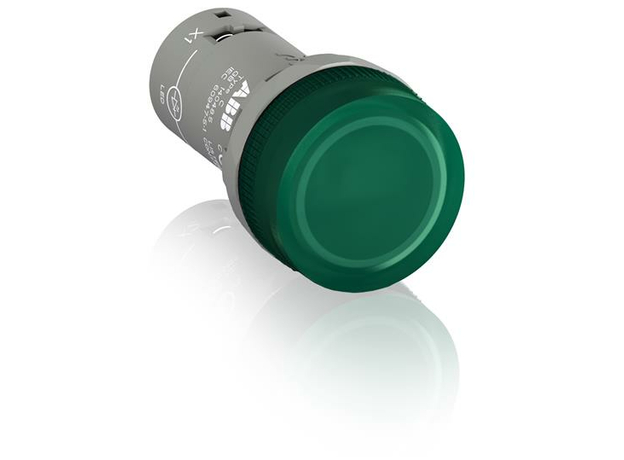 Лампа сигнальная зеленая CL2-502G со встроенным светодиодом 24В 1SFA619403R5022 ABB