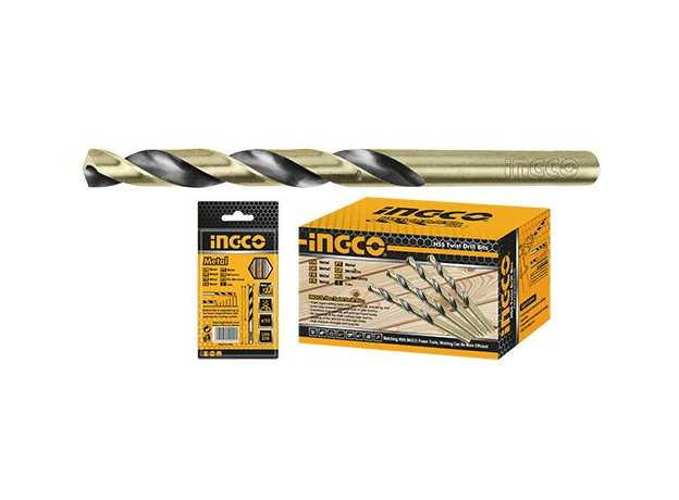 Сверло по металлу HSS 10мм, 133мм INGCO DBT1101003