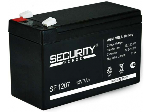 Аккумулятор Security Force SF 1207 (12V / 7Ah)