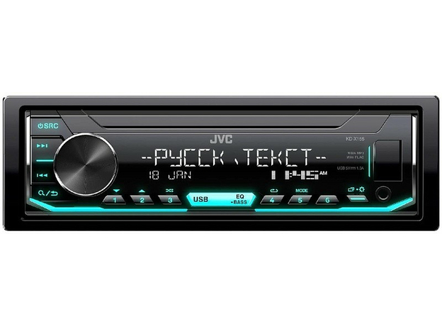 USB-магнитола JVC KD-X155