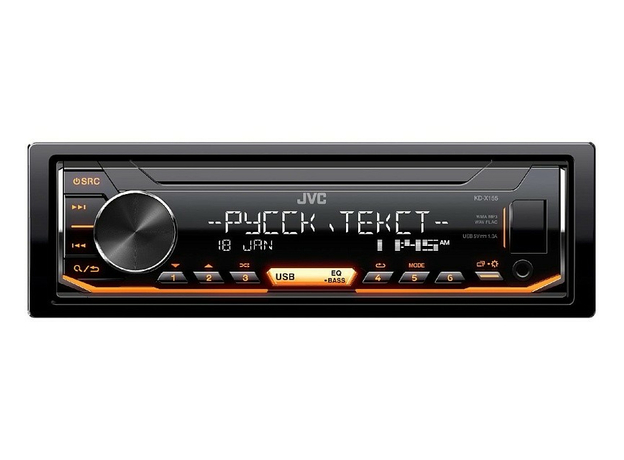 USB-магнитола JVC KD-X155
